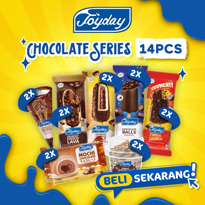 

Chocolate Series (Joyday Ice Cream)- 14 PCS