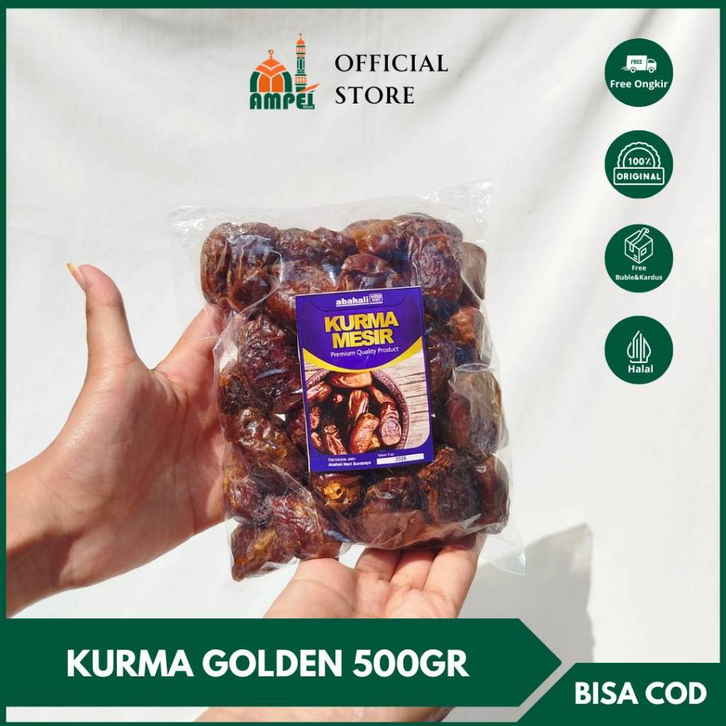 

Kurma Basah Mesir Golden Rotana 500gr Kemasan Plastik Enak Premium Promo Termurah - KURMA MESIR GOLDEN ROTANA 500GR