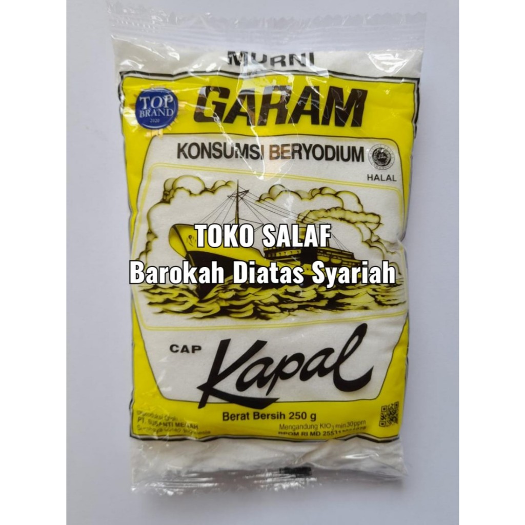 

GARAM Konsumsi Beryodium Cap KAPAL 250 gr