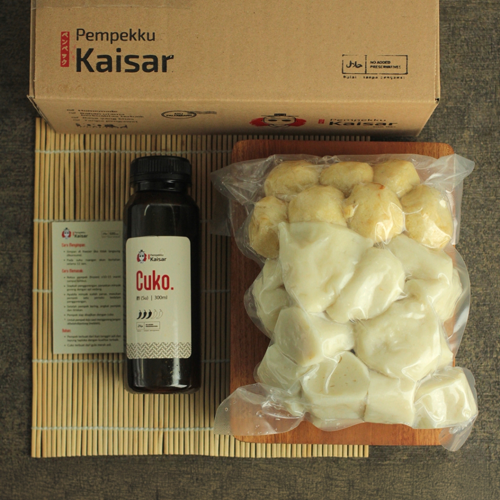 

Pempek ku Kaisar - Pempek Campur Paket A - Frozen Food Pempek