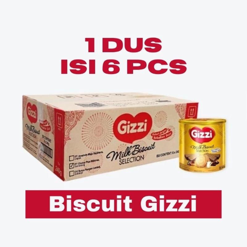 

Gizzi wafer kaleng 1DUS (ISI 6 KALENG)