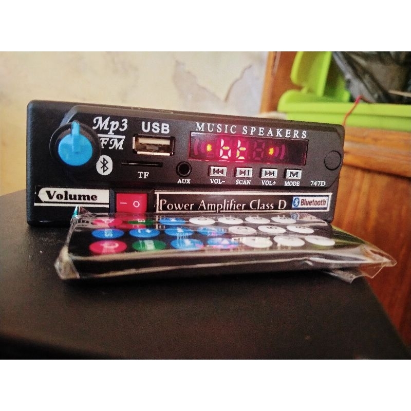 Power Ampli 12-24volt (daya baterai12volt/Aki)