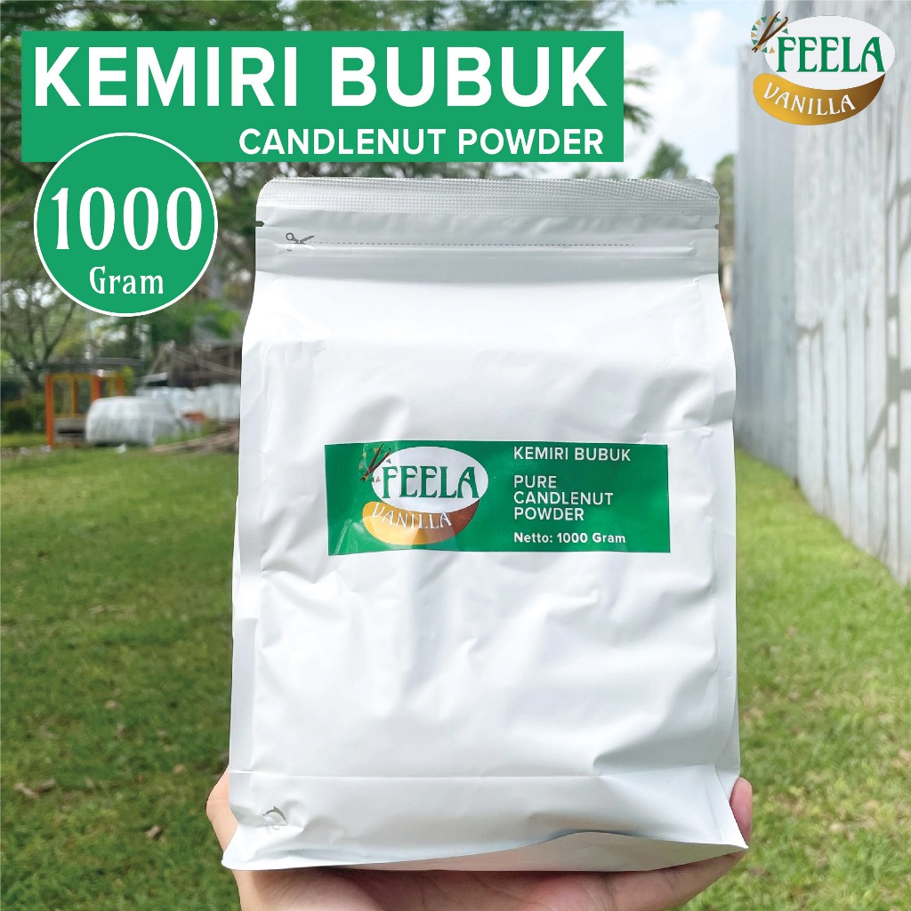 

Kemiri Bubuk / Candlenut Powder 1 Kg - Biji Kemiri Fresh - Khas NTT