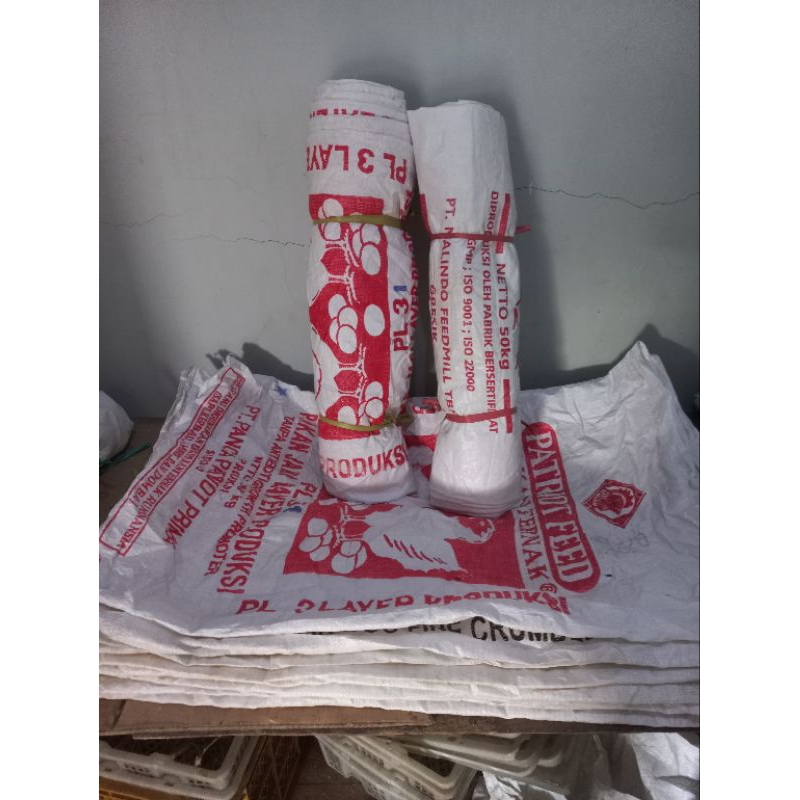 karung bekas termurah 30kg 50kg (10pcs)