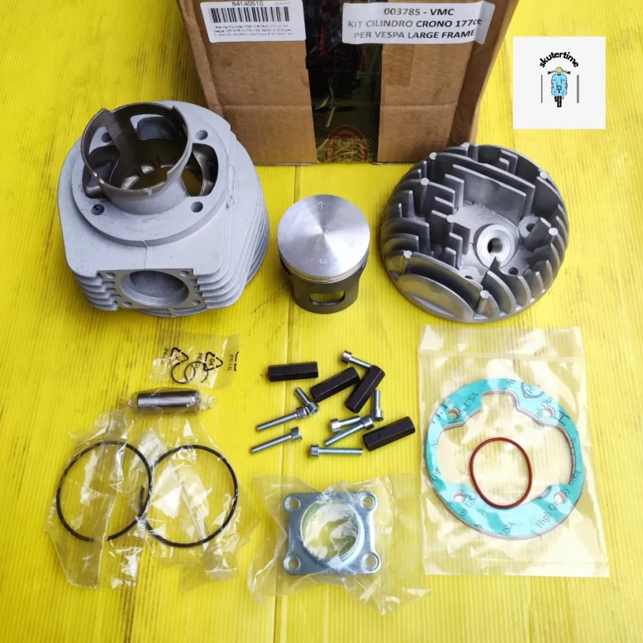 Blok Set VMC Alloy Crono 177 cc utk Vespa PX Excel Sprint