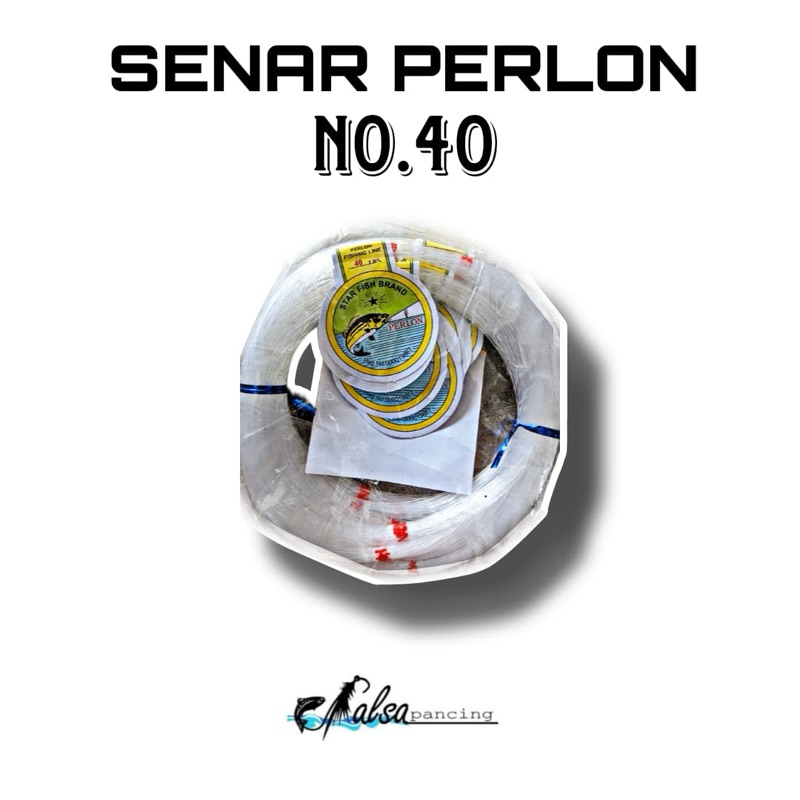 Senar Perlon No. 40