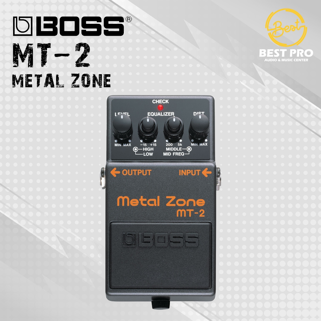 EFEK BOSS MT-2 METAL ZONE