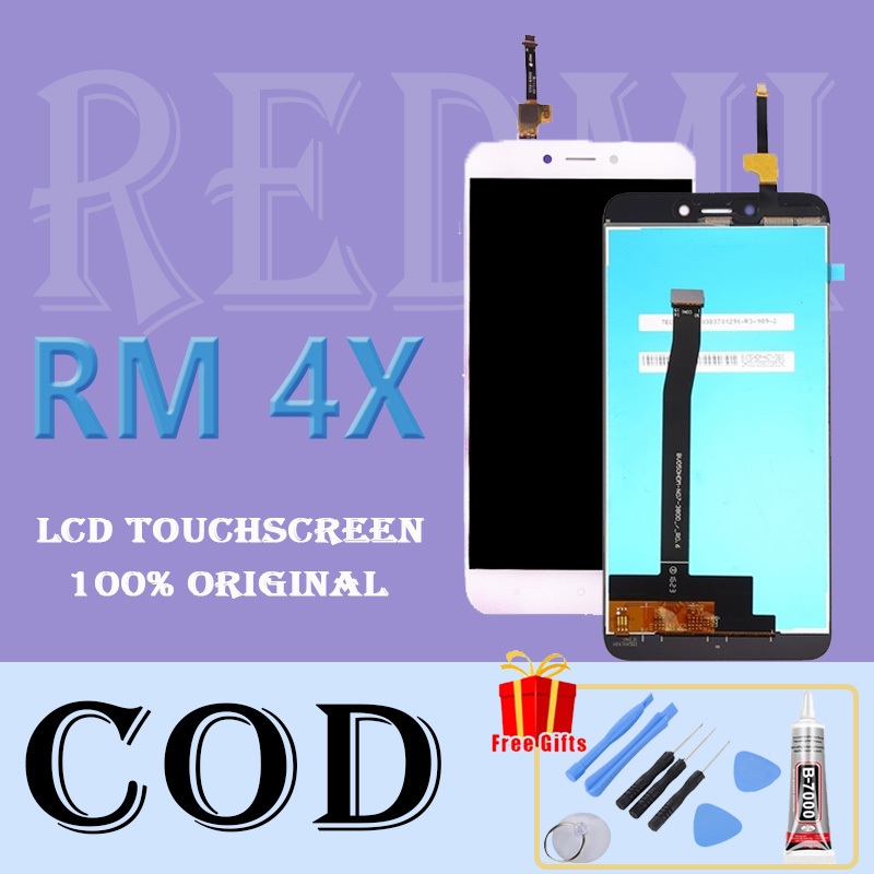 [ORIGINAL] LCD REDMI 4X FULLSET TOUCHSCREEN GARANSI RESMI