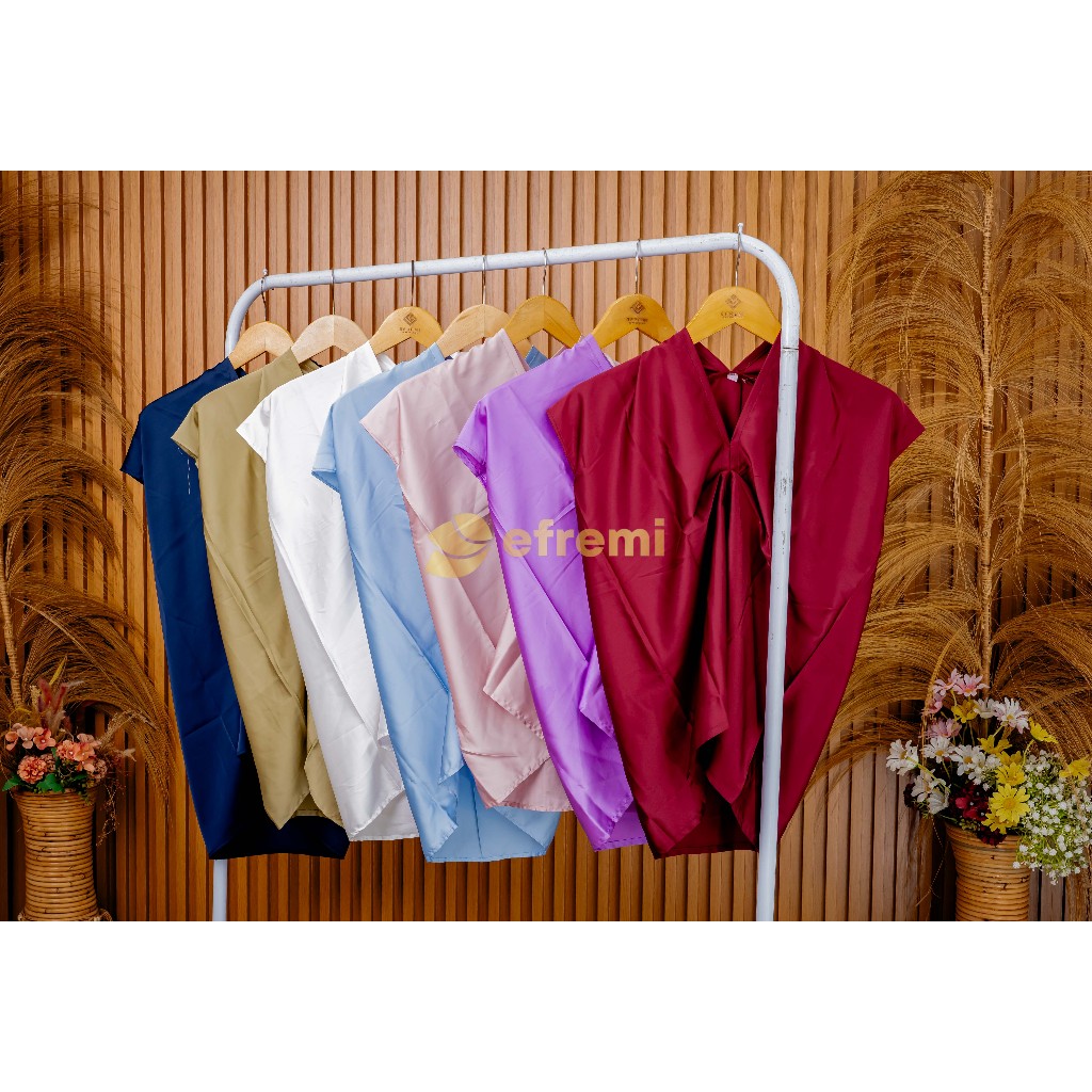 EF141 KAFTAN ANAK PEREMPUAN/KAFTAN SATIN ANAK PEREMPUAN/KAFTAN ANAK TANGGUNG/KAFTAN LEBARAN