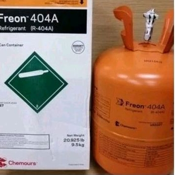 Freon R404 chemours Shanghai china 9.5kg