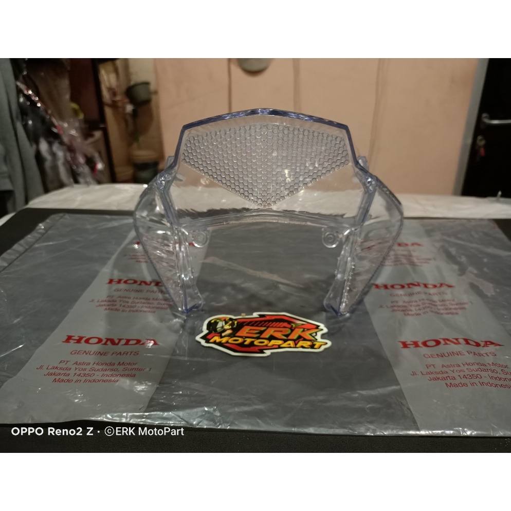 KODE S55R Mika Lampu Stop Belakang Vario 125 Injeksi Old lama bening putih mika stoplamp vario 125 o