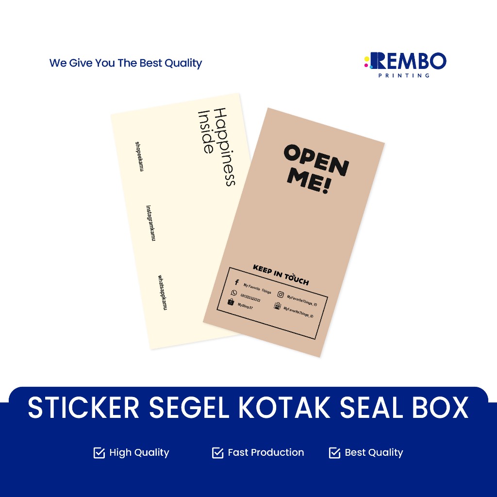 

STICKER SEGEL KOTAK SEAL BOX STIKER ONLINE SHOP MURAH CUSTOM OLSHOP KEMASAN KUE PRODUK