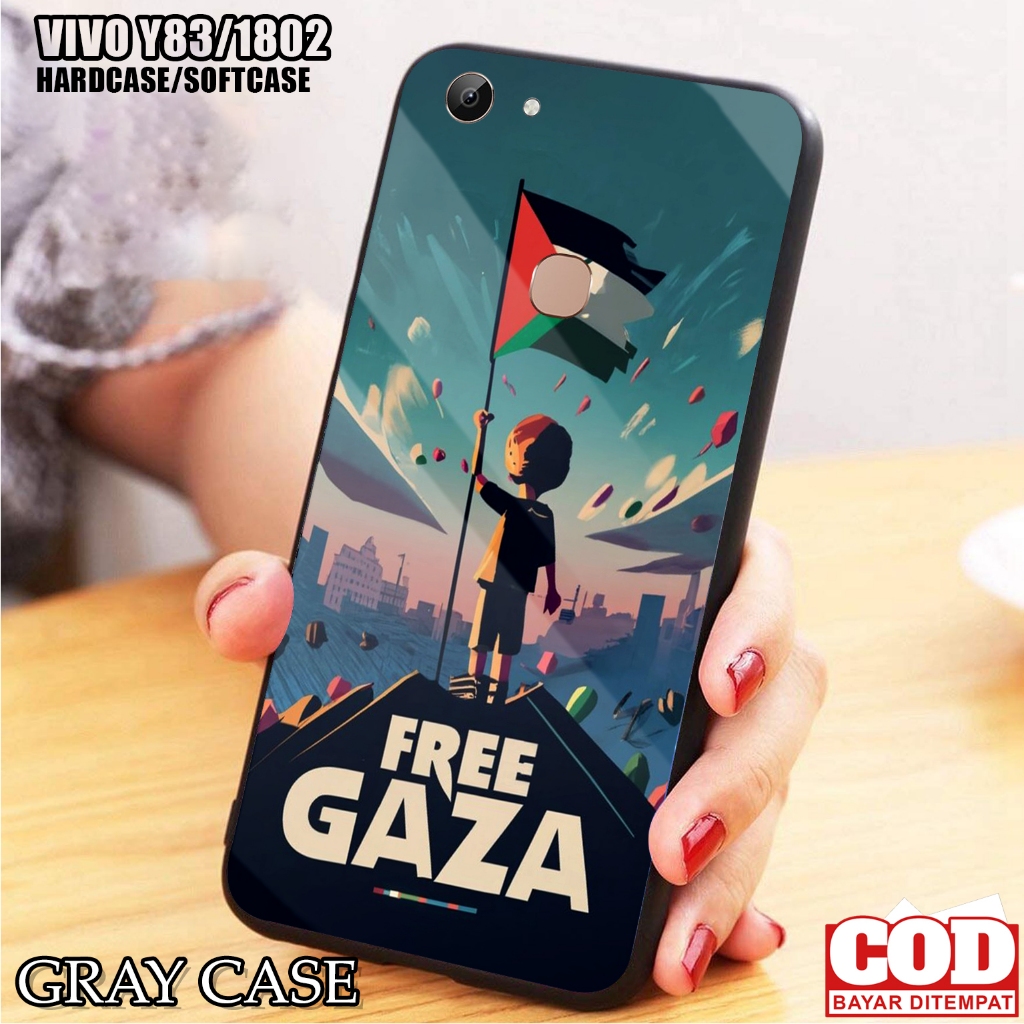 Case Vivo 1802 Vivo Y83 Vivo 1802 - Casing Vivo 1802 Vivo Y83 Vivo 1802 ( PLSTNE) Silikon  Vivo Y83/