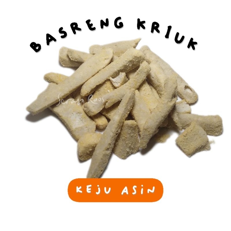 

SERASA RAOS : BASRENG SNACK CEMILAN - RASA KEJU ASIN CHEESE 125 GR