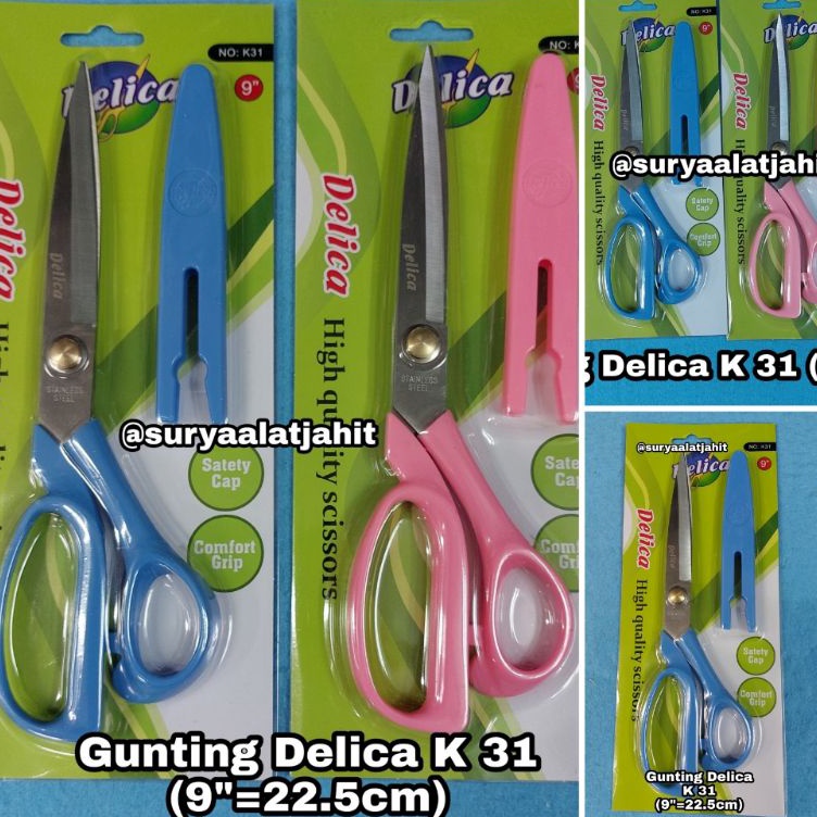 

KODE F14I Gunting Delica K31 9in225cm rp2651pcs
