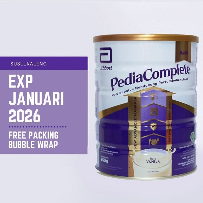 

Pediasure Complete Vanila 850gr | Exp Januari 2026