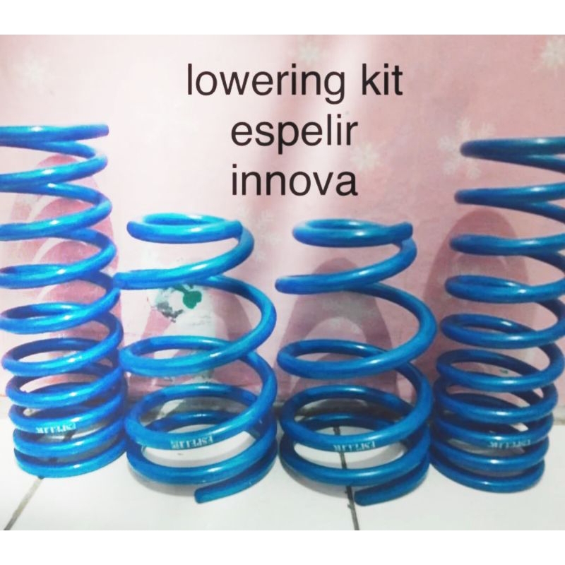 lowering kit espiler Innova bensin