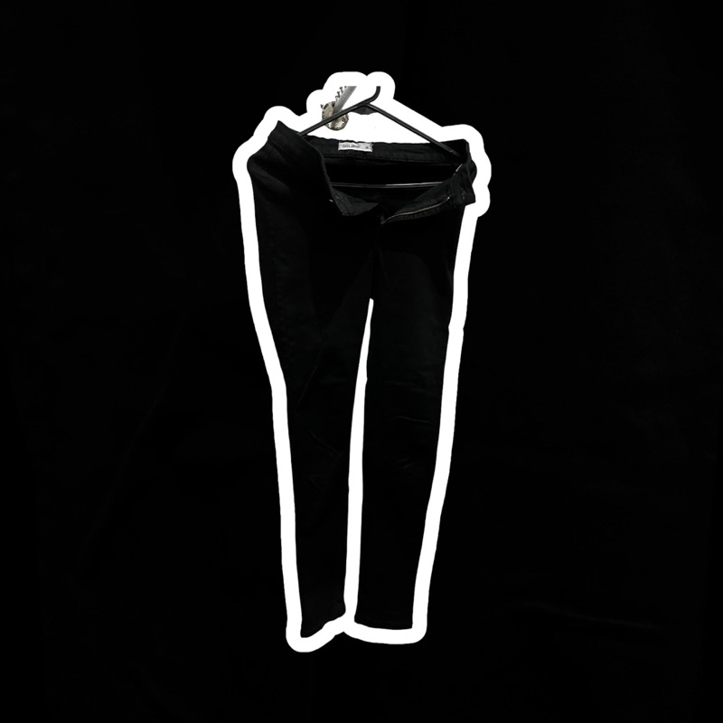 Gojiniejeans-Highwaist Skinny Jet Black (28)
