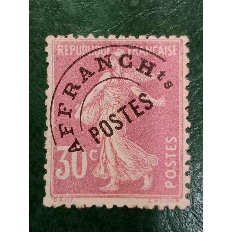 

Prangko Perancis 30 C Tahun 1924 UN USED