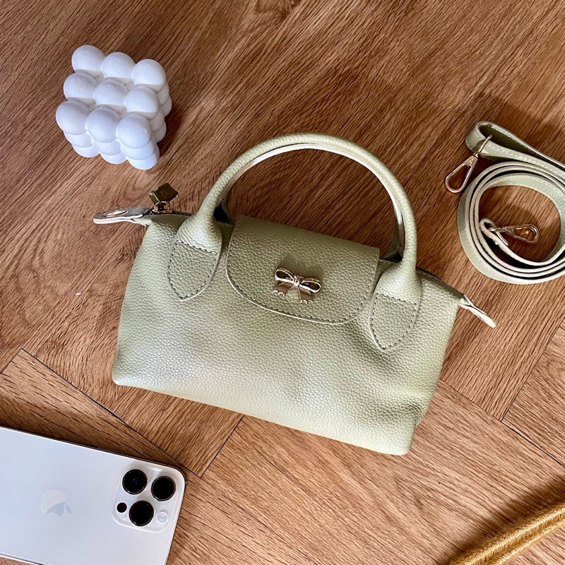 Tas Selempang Kecil Wanita Kulit Sapi Asli LC1 Bergaransi