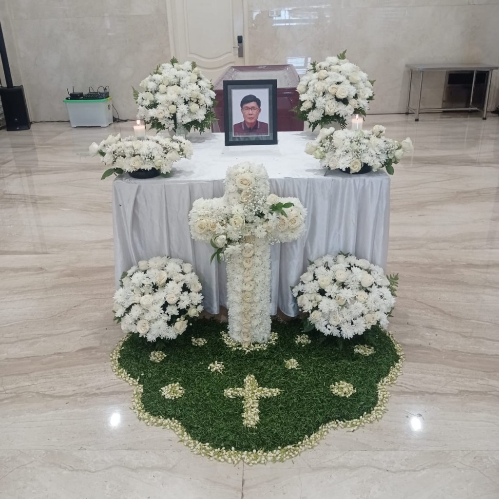 dekorasi rumah duka 02 dekorasi rumah duka 8 titik.  taman irisan pandan melati