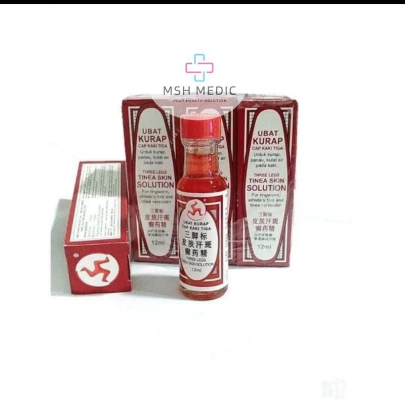 OBAT KURAP CAP KAKI TIGA 12 ML