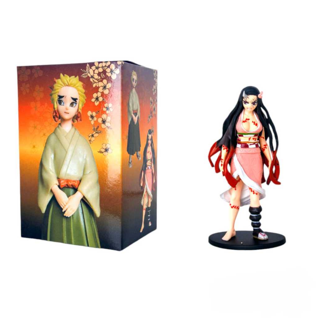 [ FIGURE NEZUKO ] Pajangan action figure anime demon slayer nezuko iblis