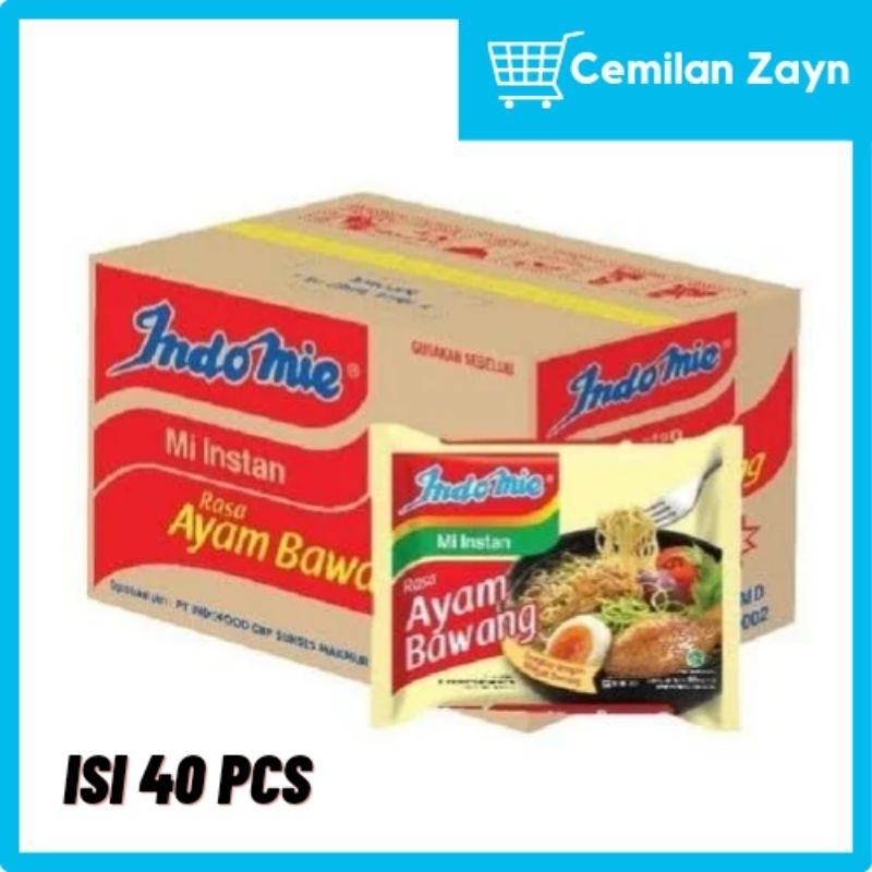 

Indomie Ayam bawang 1 dus isi 40 pcs murah harga grosir