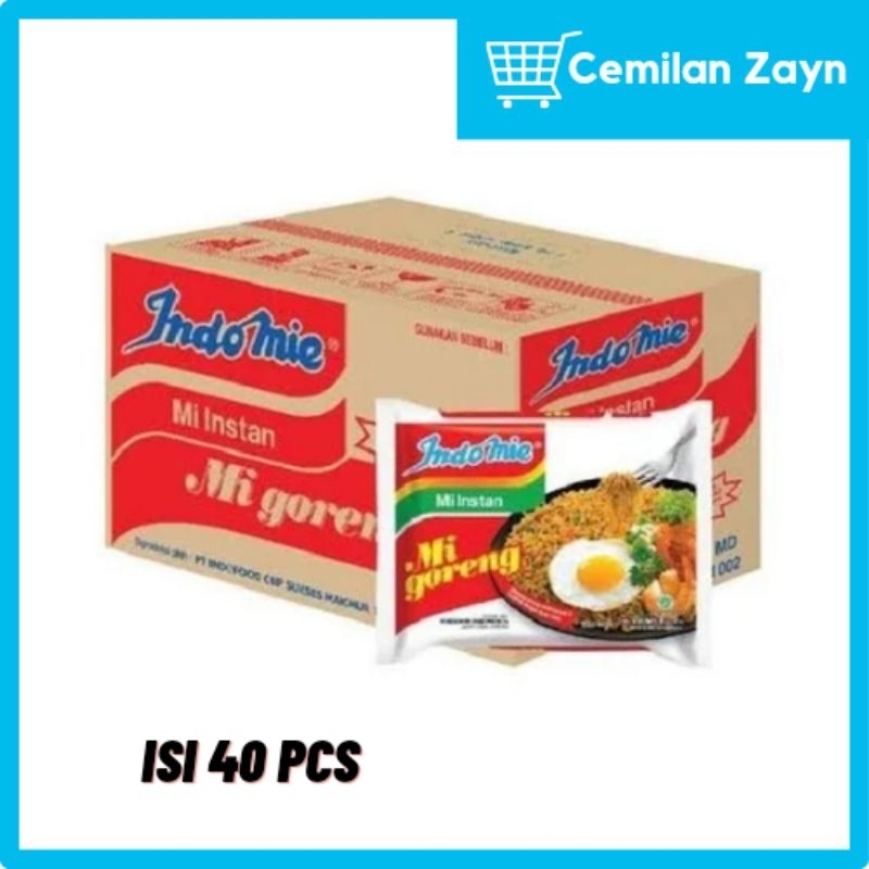 Indomie Goreng 1 Dus Isi 40 pcs murah harga grosir