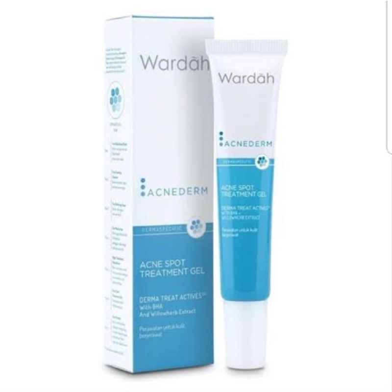 Wardah acnederm acne spot treatment gel / Perawatan jerawat Wardah / Acne treatment Wardah / Acneder