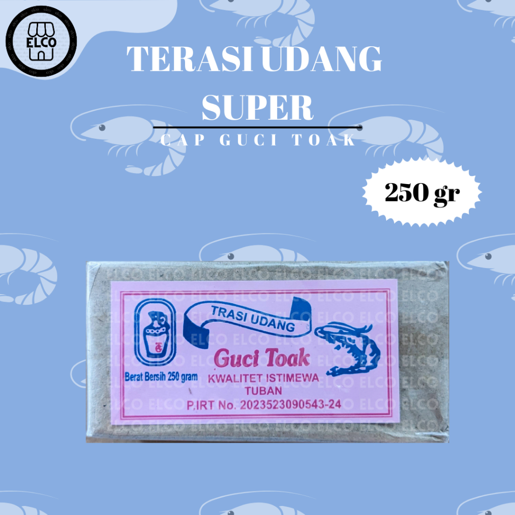 

Terasi Udang Super Cap Guci Toak