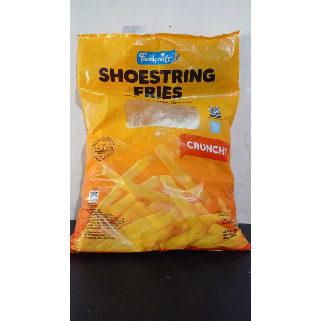 

Foodcraft Shoestring Fries Kemasan 1 kg