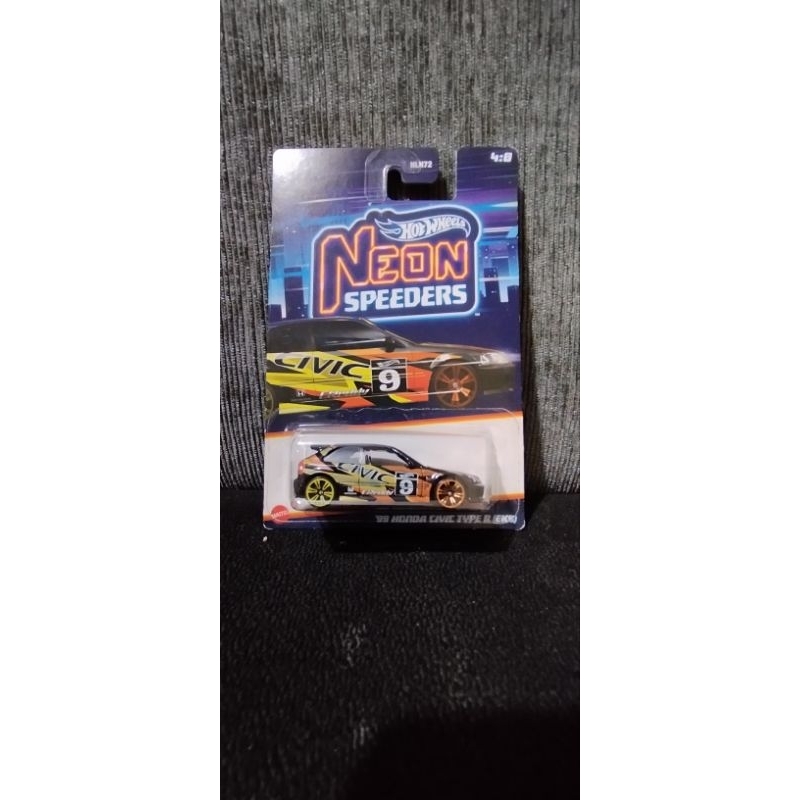 Hot wheels civic neon sesuai gambar