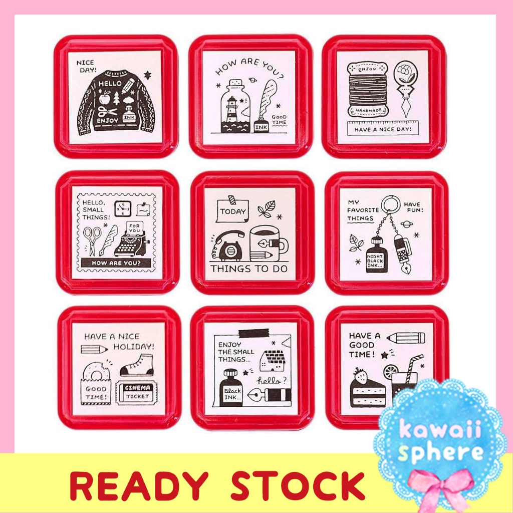 

Eric Small Things x SANBY Self-Inking Stamp | Penetrating Stamp | Ready Stock Handcarry Japan