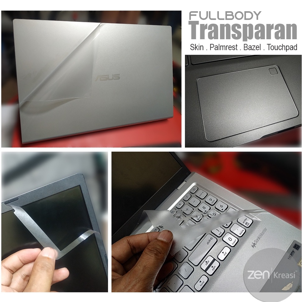 Garskin Laptop Transparan  Garskin Laptop Bening  Stiker Laptop Bening  Sticker Laptop Transparan  G