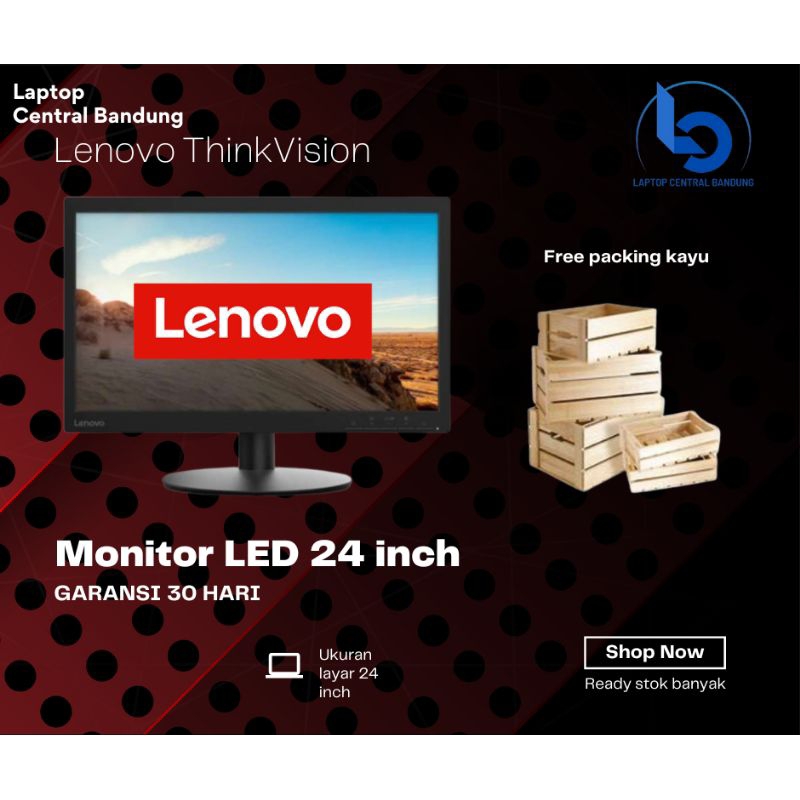 Monitor LED Lenovo 24 inch ThinkVision T23i-10 FHD Mulus