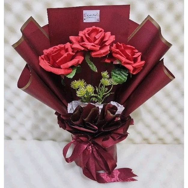 Bouquet Bunga Mawar / Buket Bunga Mawar Palsu