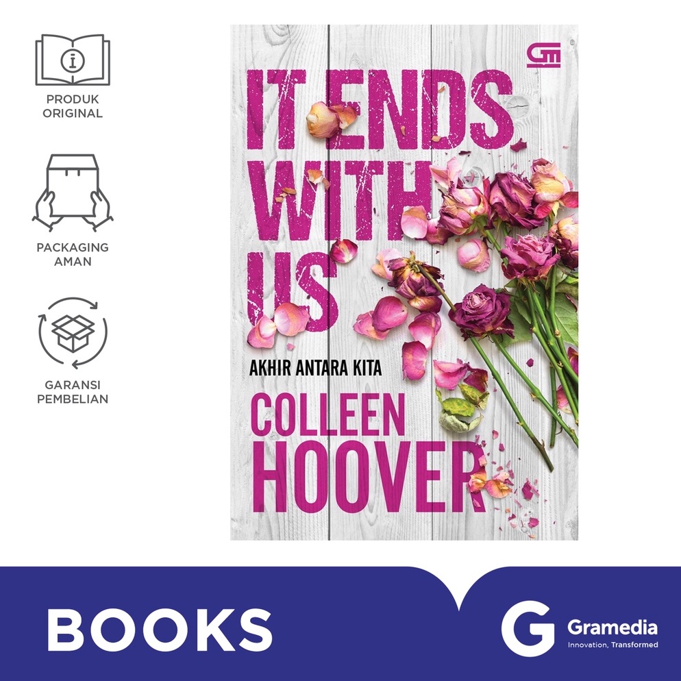 KODE O73A Novel Akhir Antara Kita It Ends with Us Colleen Hoover