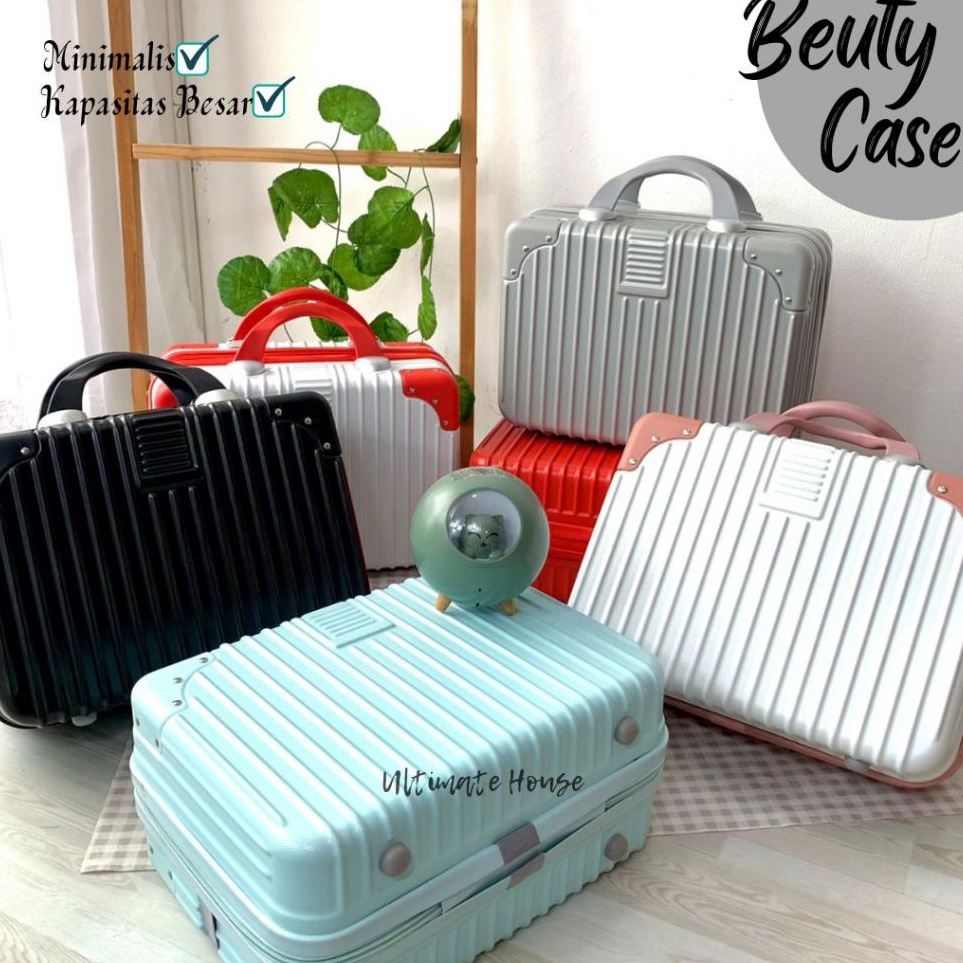 KODE U46C Beauty Case Hardcase Multifungsi Tas Kosmetik Traveling Makeup