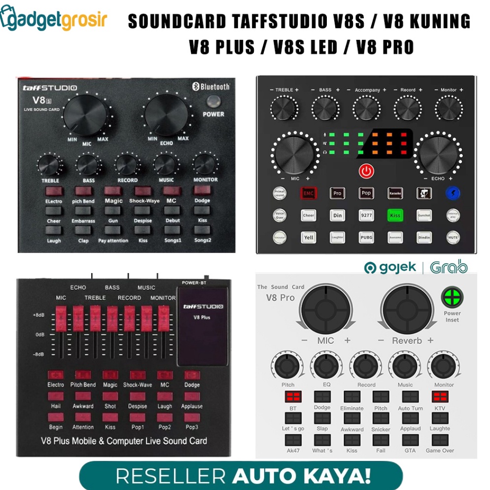 Soundcard Mixer V8S V8 V8 Plus V8S LED Sound Card V8s Audio USB Externall Mixing Podcast 6 Electric 