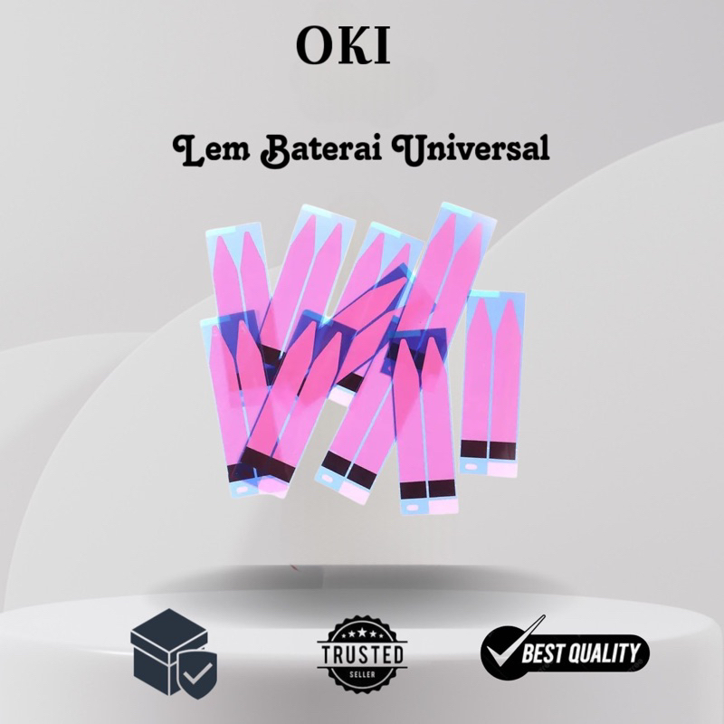 Lem Baterai Universal / Lem Baterai Xiaomi Oppo Vivo Samsung Infinix Realme