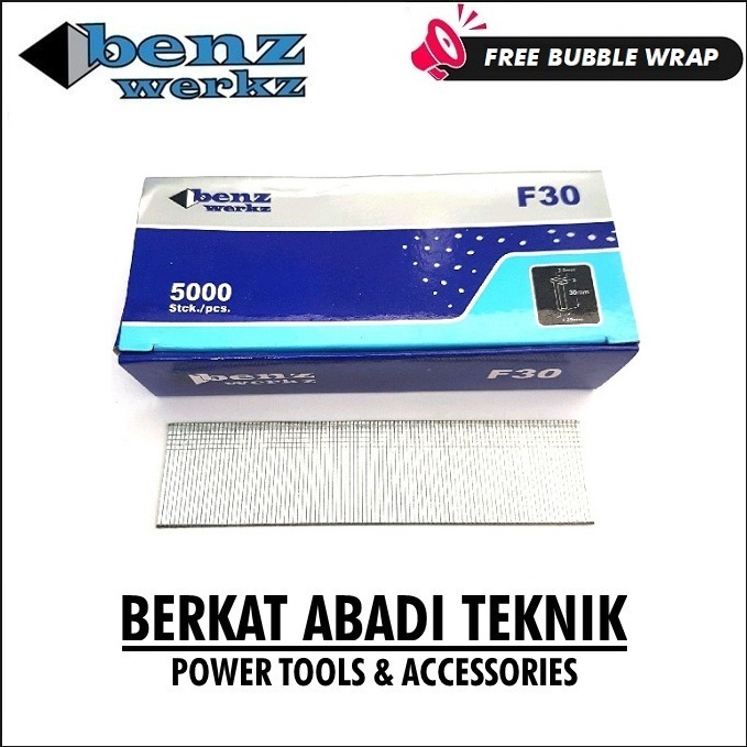 

KODE C48P BENZ KODENKI F3 MO Isi Staples Mesin Paku Tembak Lurus Mata Air Nailer Nail Gun Angin Stapler F 3 3MO