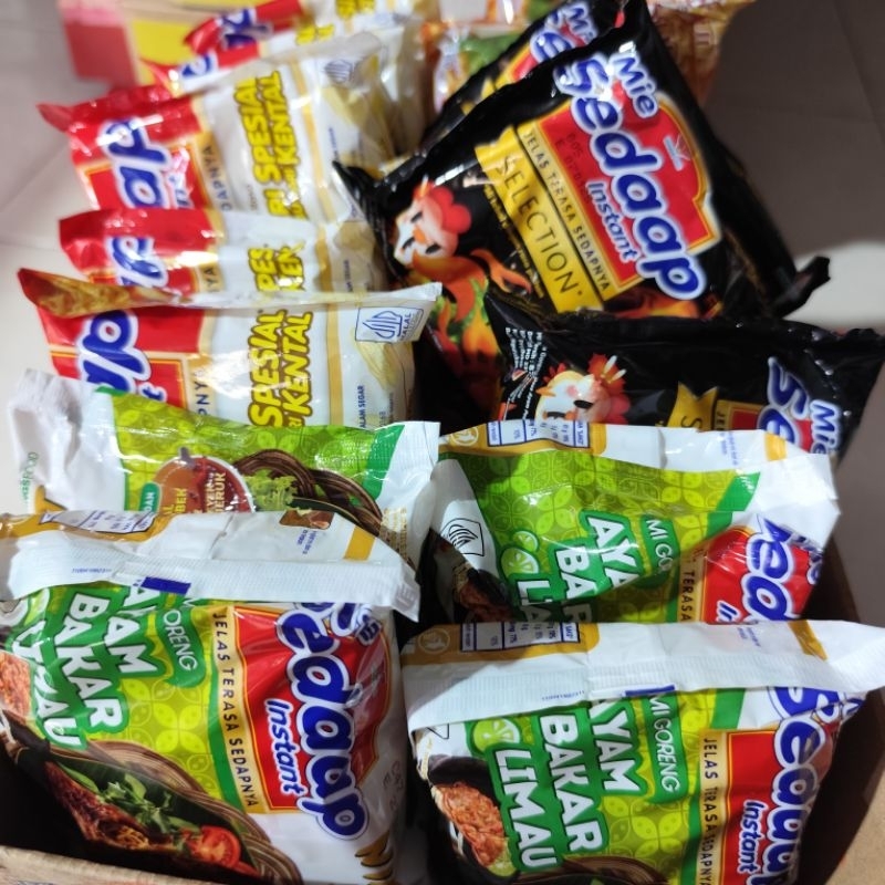 

SEDAAP mie instant All variant 80gr