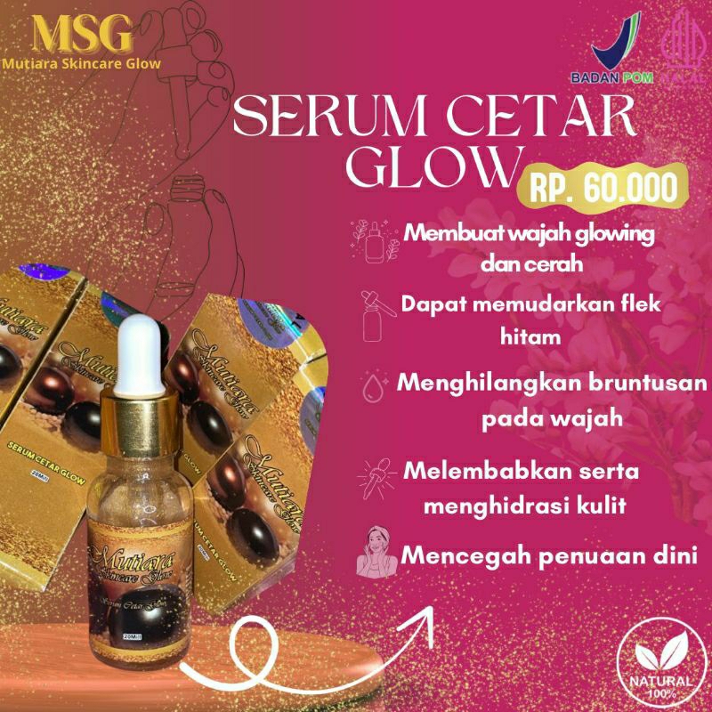 SERUM CETAR MUTIARA SKINCARE GLOW
