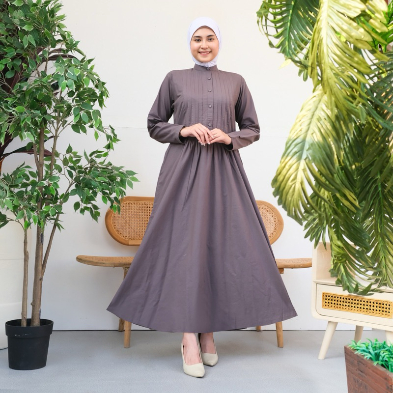 Dress Gamis Wanita Katun Paris | Guangzhou -6013