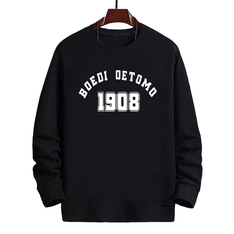 Sweater Boedi Oetomo 1908 - BOEDOET Crewneck Bahan Cotton Fleece | M L XL XXL | READY STOCK | Langsu