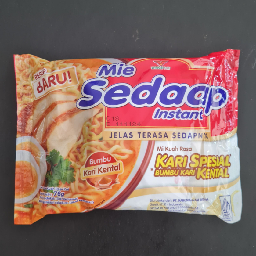 

MIE SEDAP KARI KENTAL SPC 75