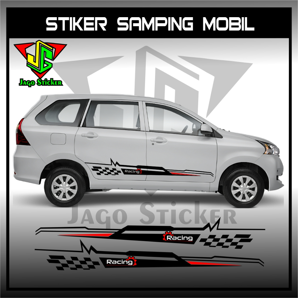 Stiker sticker body Mobil Avanza xenia sigra dll Cutting stiker mobil avanza veloz old terbaru Semua