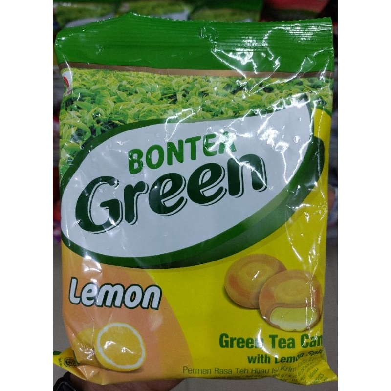 

KZ - bontea green lemon permen teh rasa lemon 135g isi 50pcs