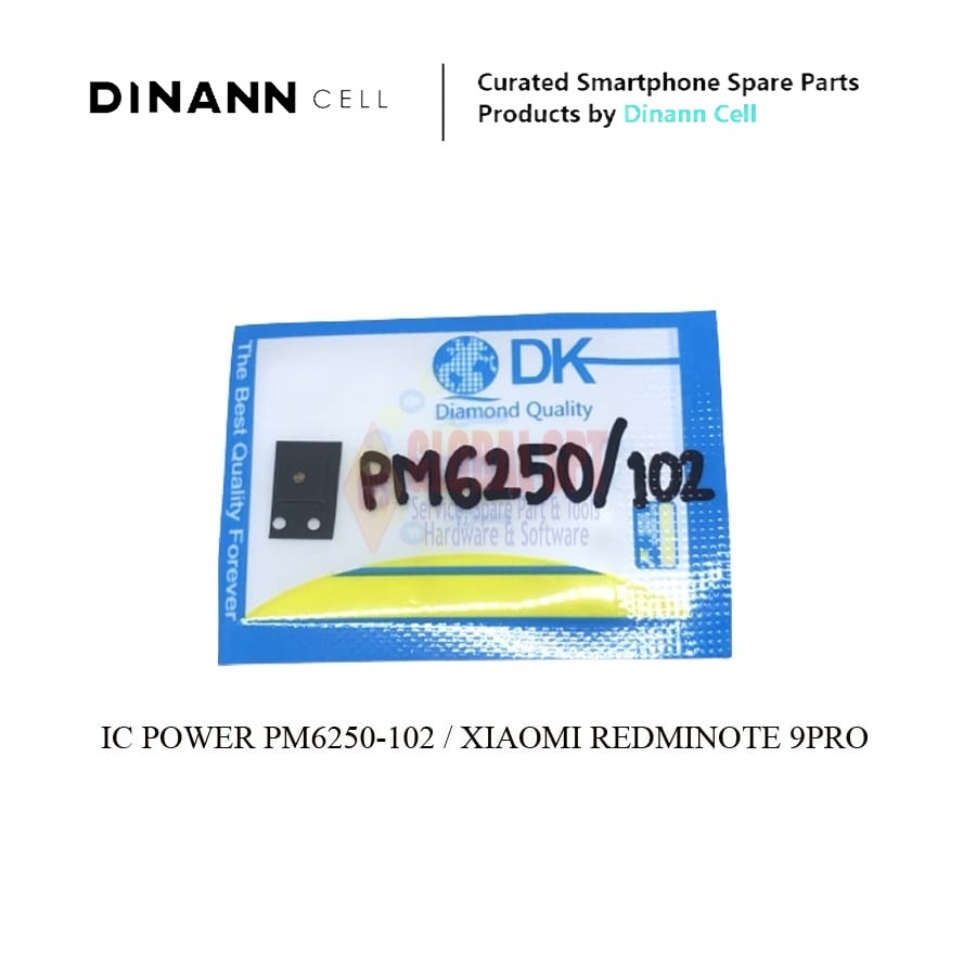 IC POWER PM6250 - 102 / IC XIAOMI REDMINOTE 9 PRO / NOTE 9 PRO